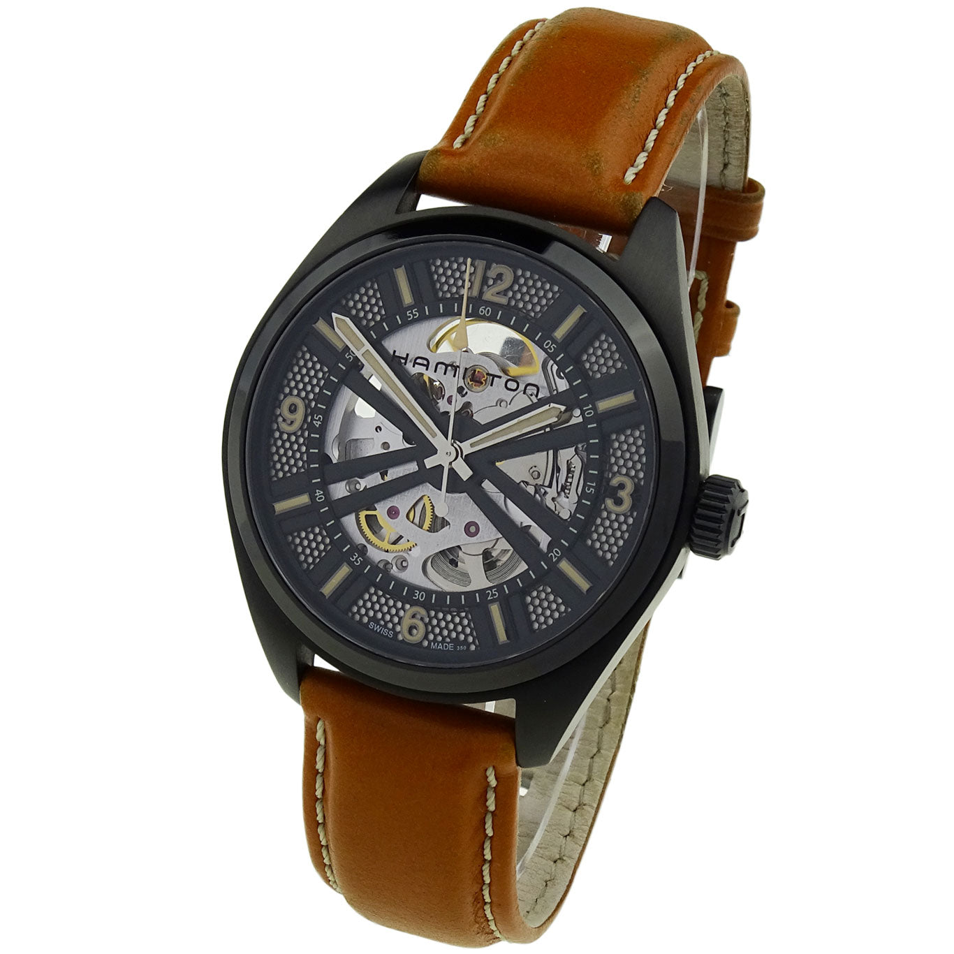 Hamilton Khaki Field Skeleton H72585535