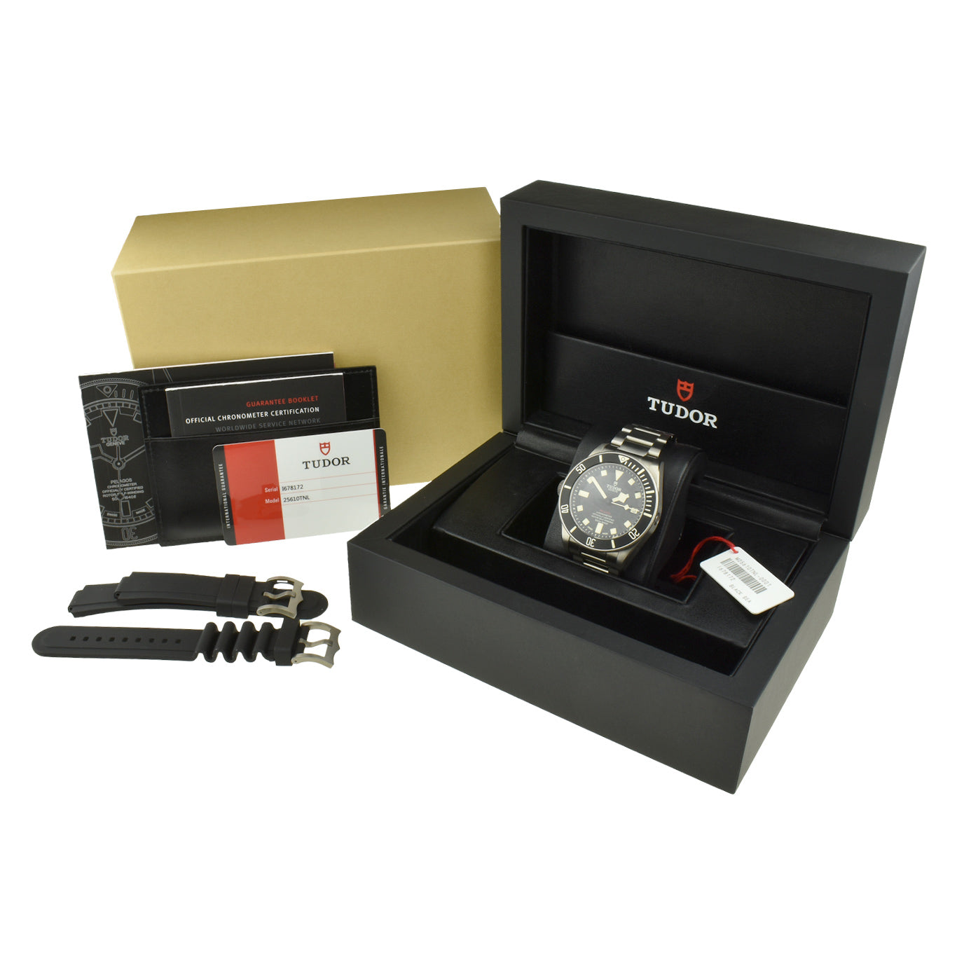 Tudor Pelagos LHD Titanium 25610TNL