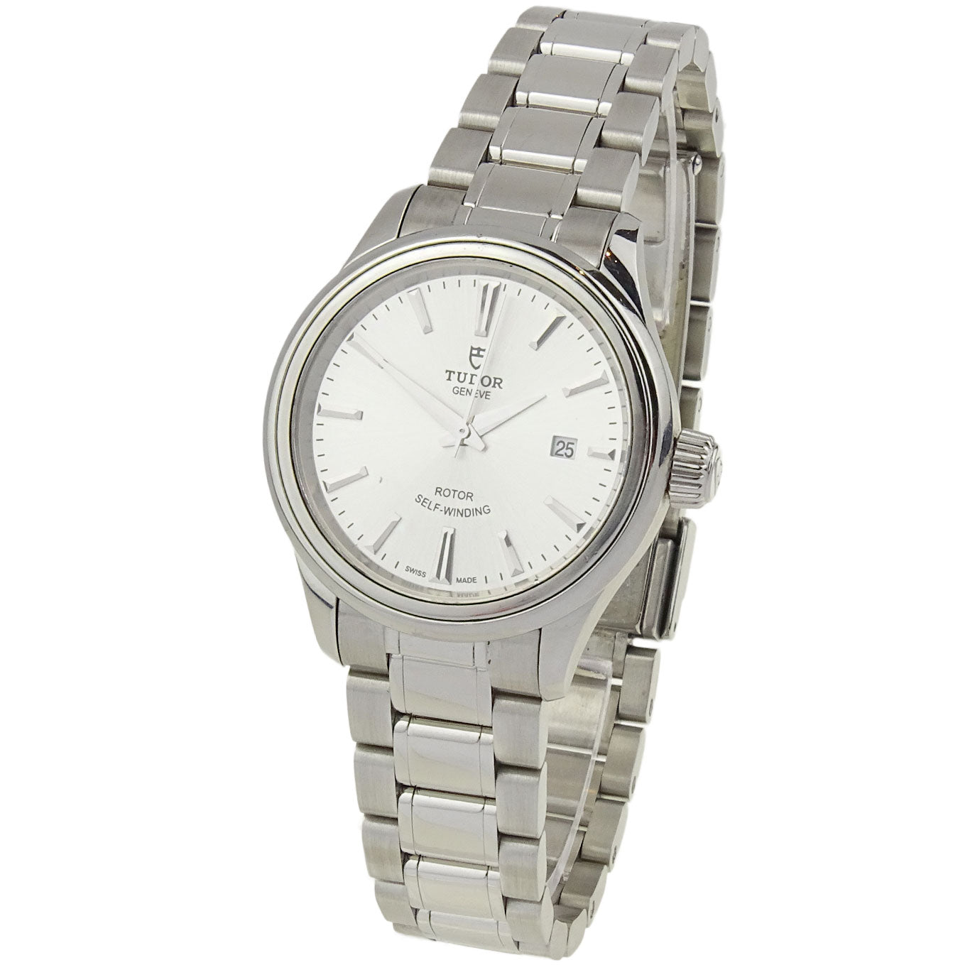 Tudor Style Ladies Steel Automatic 12100