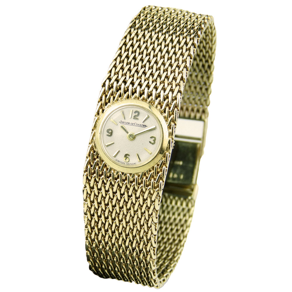 Jaeger-LeCoultre Ladies Vintage 9ct Gold Back Wind Mechanical