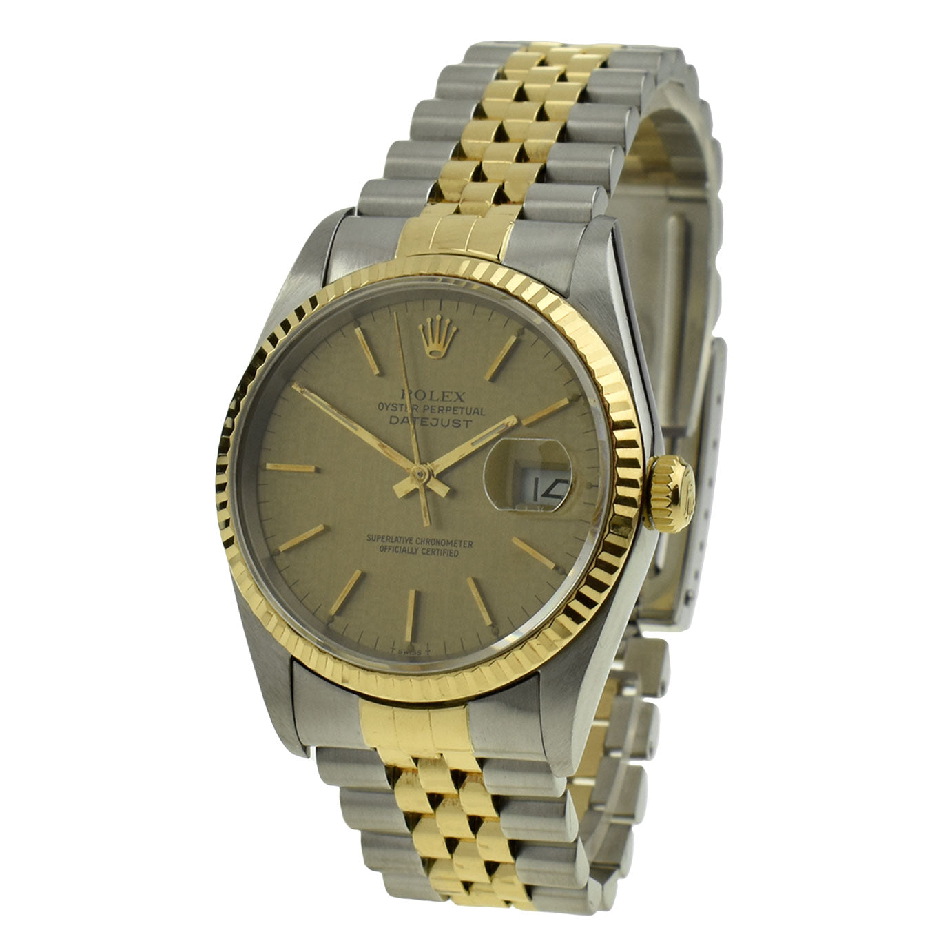 Rolex Datejust Oyster Perpetual Steel & Gold at Parkers Jewellers