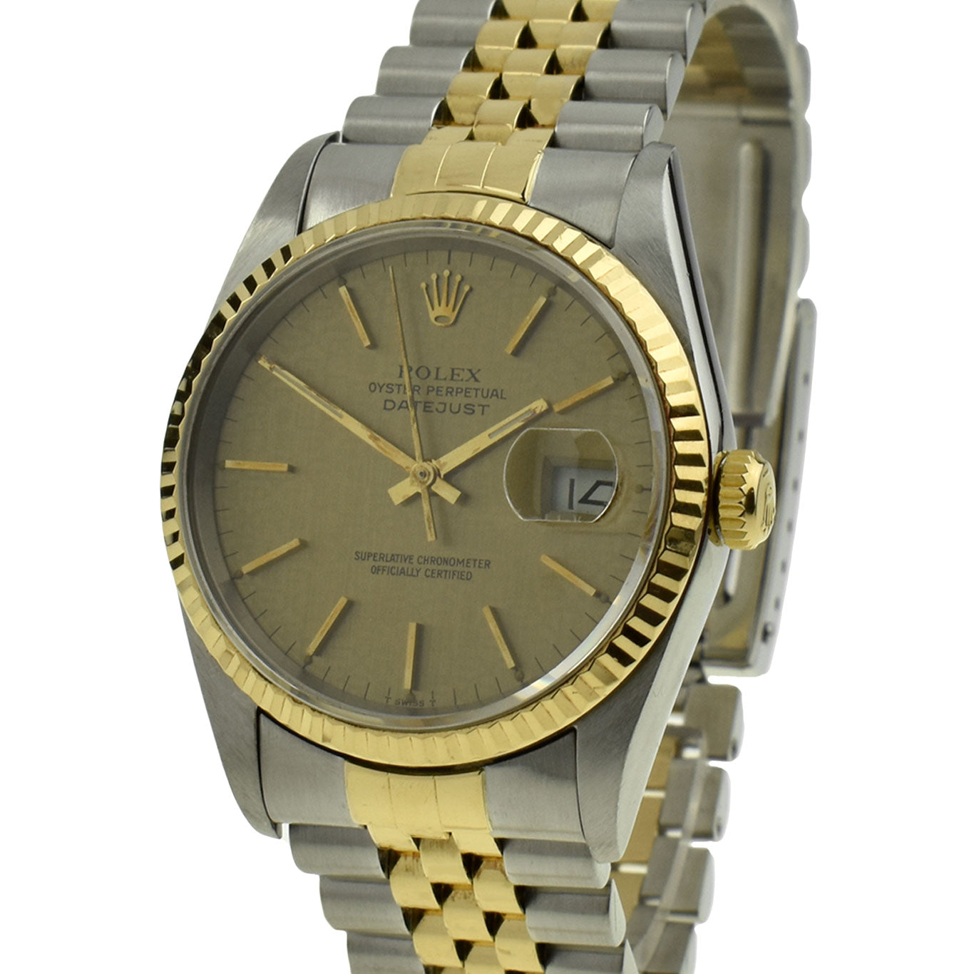 Rolex Datejust Oyster Perpetual Steel &amp; Gold 16233