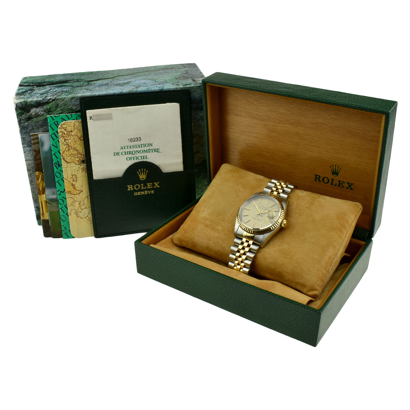 Rolex Datejust Oyster Perpetual Steel &amp; Gold 16233