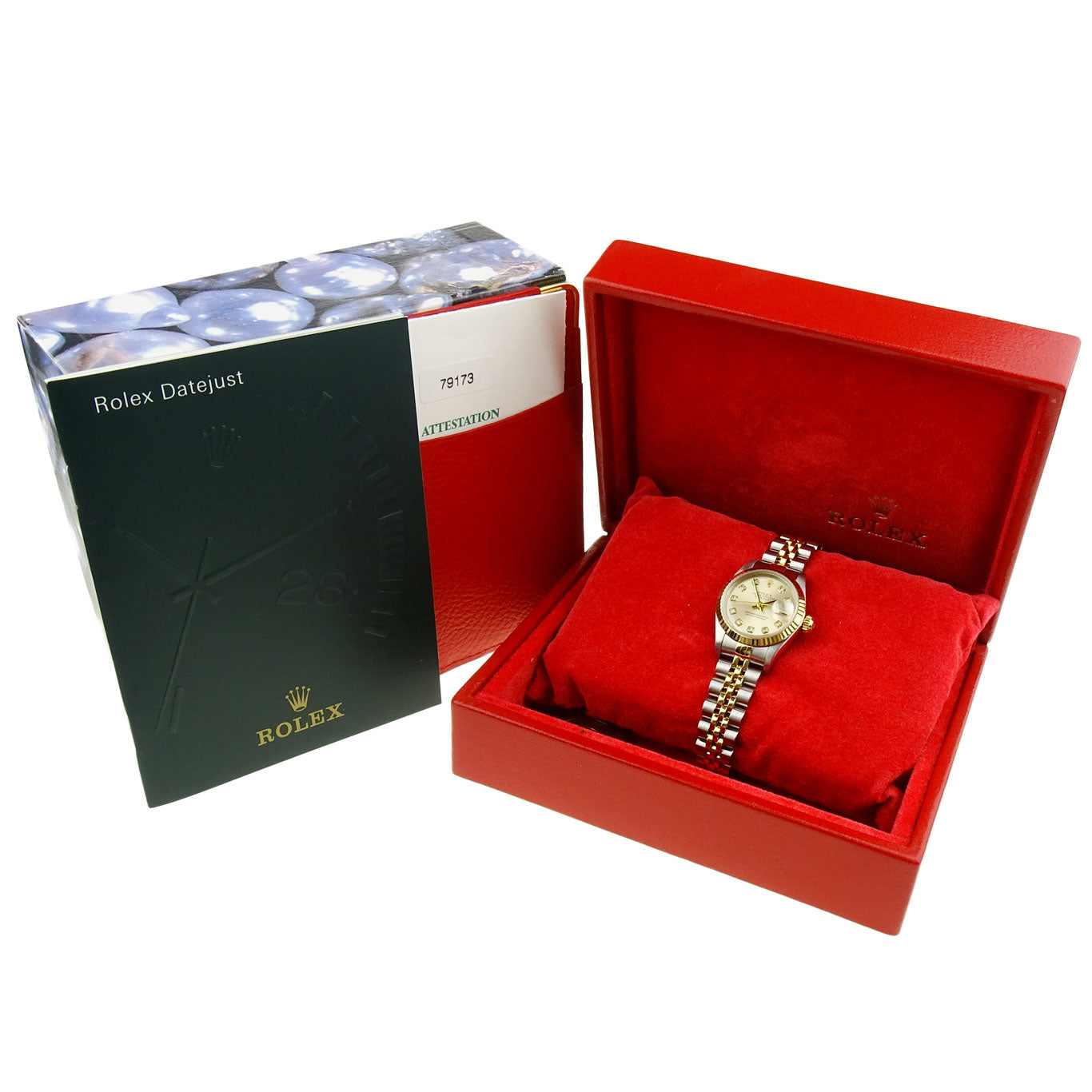 Rolex Lady Datejust Steel and Gold 79173