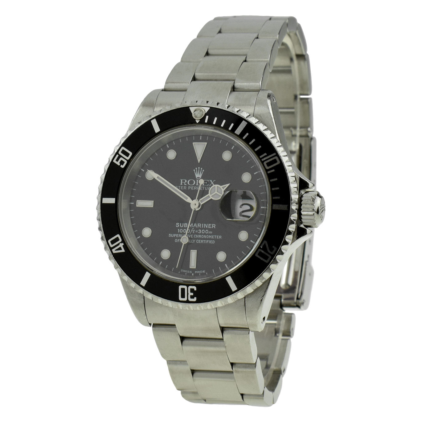 Rolex Submariner Date Oyster Perpetual 16610 at Parkers Jewellers