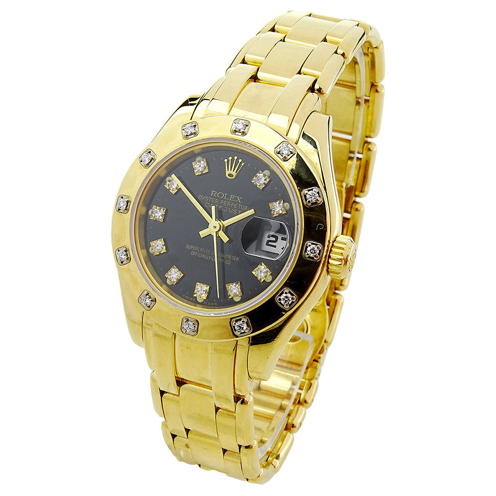 Rolex Pearlmaster Lady Datejust 18k 80318