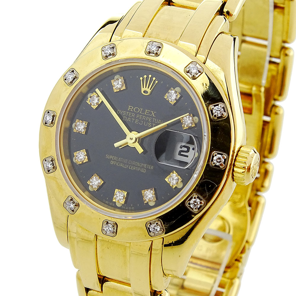 Rolex Pearlmaster Lady Datejust 18k 80318