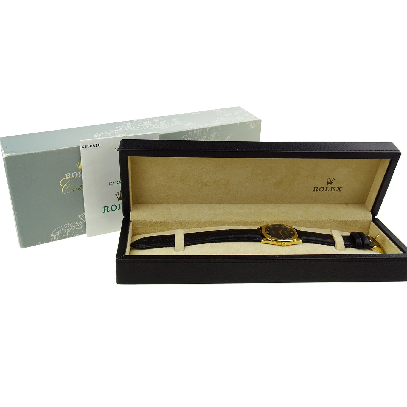 Rolex Cellini Danaos 18k Gold Mechanical 4233