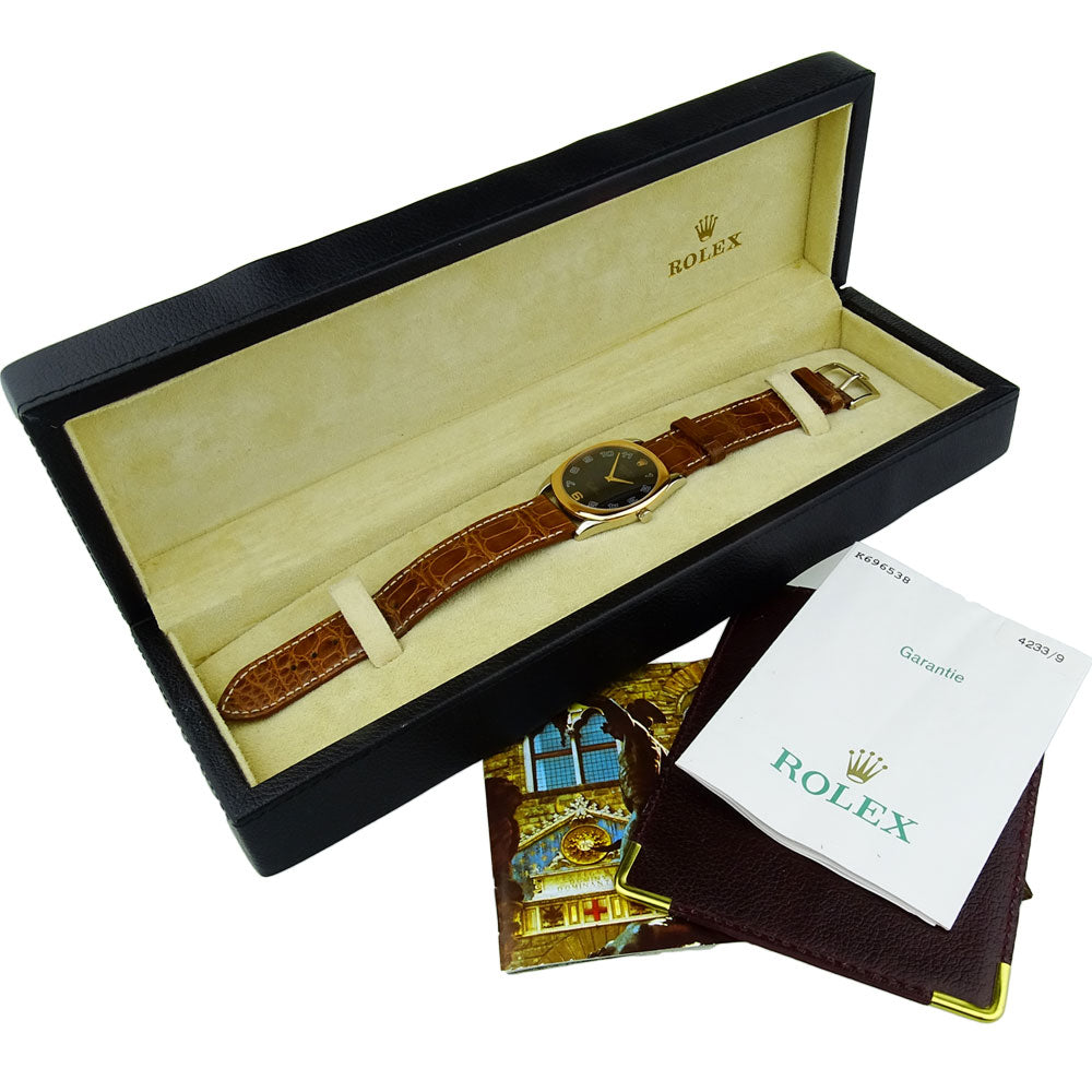 Rolex Cellini Danaos 18k Gold Mechanical 4233/9