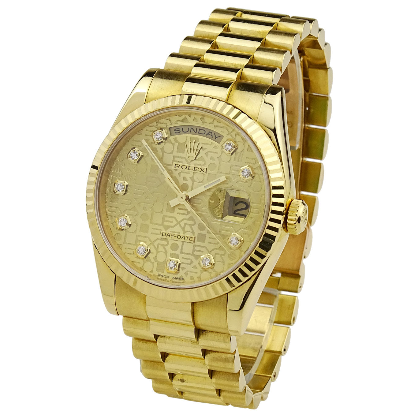 Rolex Day-Date 18k Gold 118238