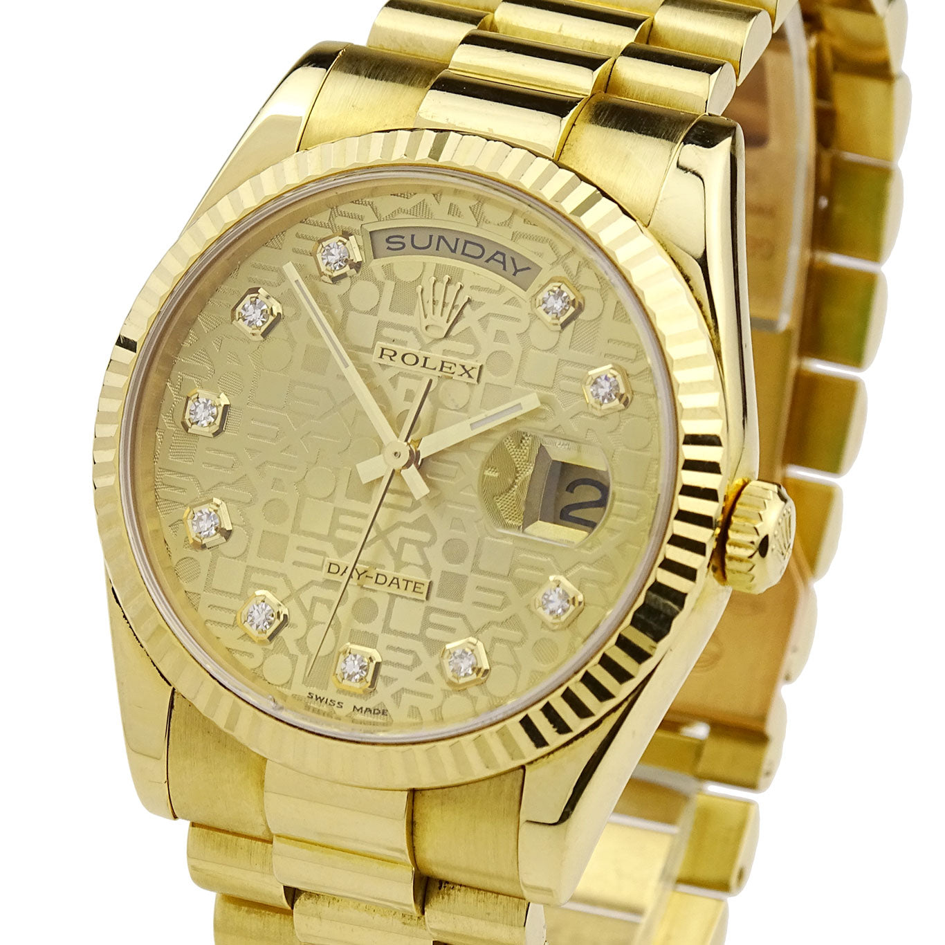 Rolex Day-Date 18k Gold 118238