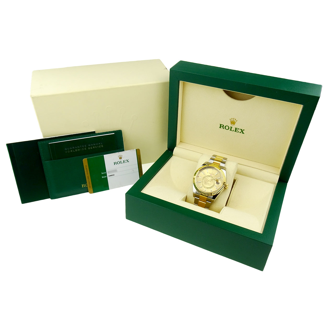 Rolex Sky-Dweller Oyster Perpetual Steel &amp; Gold 326933