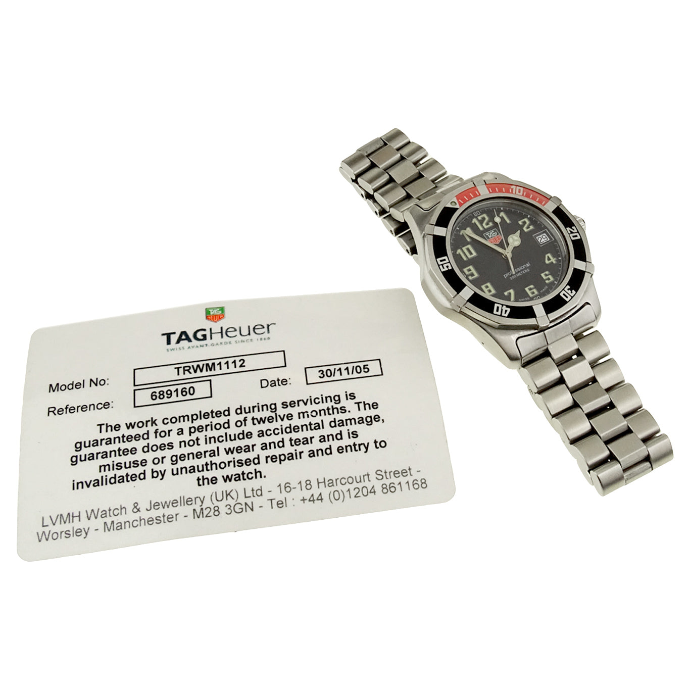 Tag Heuer Professional 2000 Series Quartz WM1112