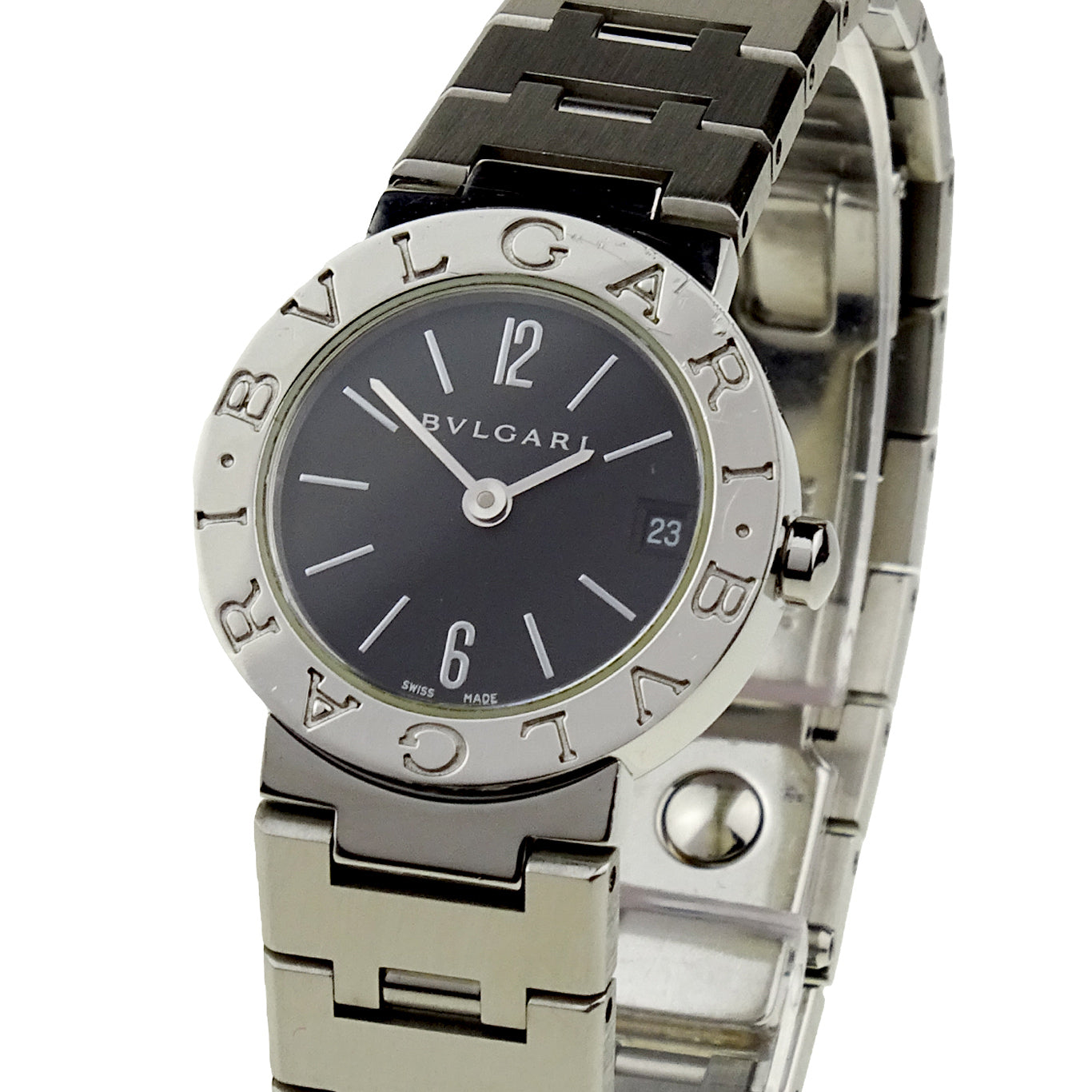 Bvlgari Ladies Steel Quartz BB 23 SS