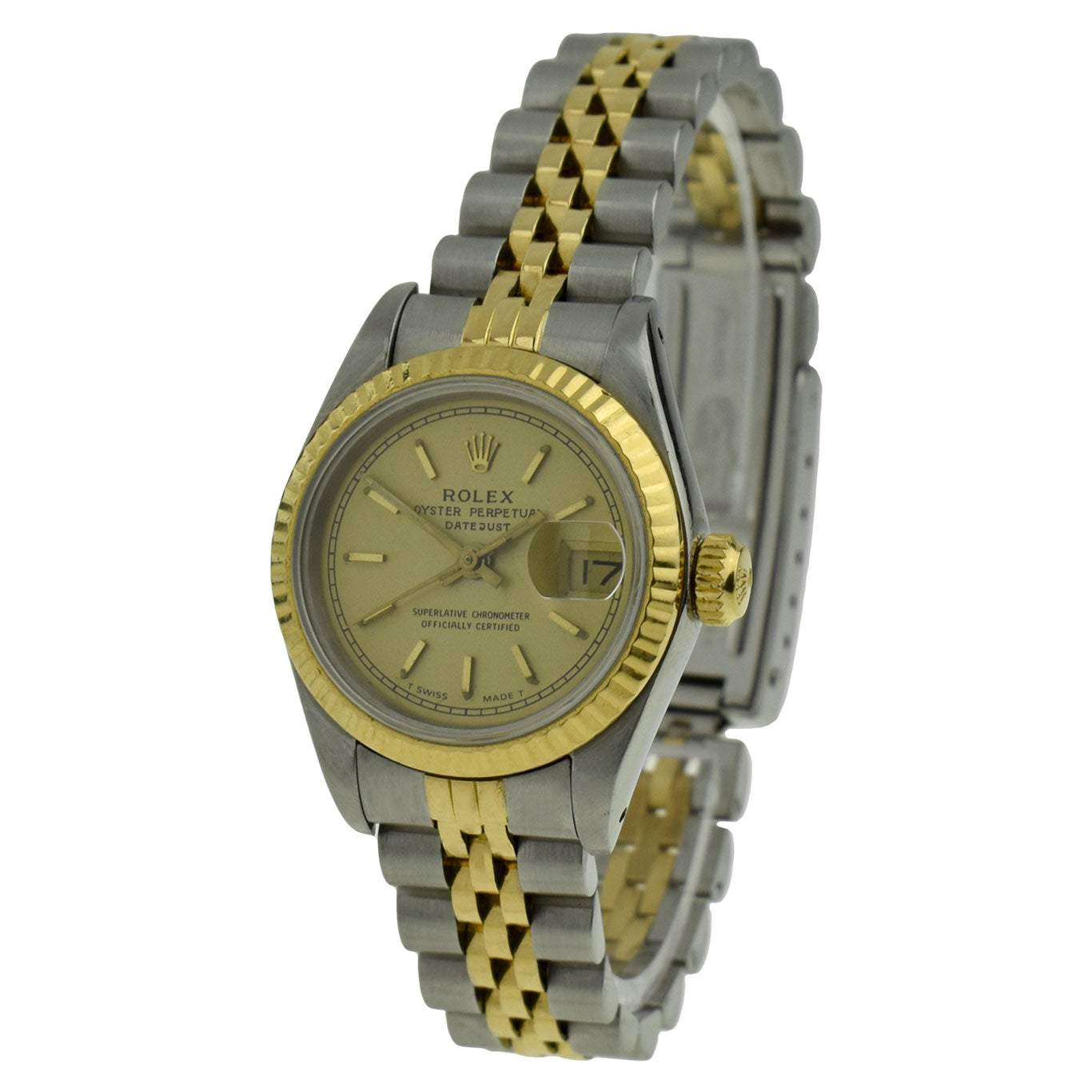 Rolex Lady Datejust Steel & Gold 69173 at Parkers Jewellers