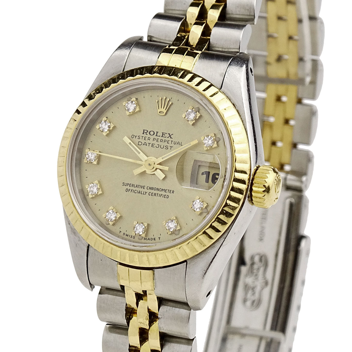 Rolex Lady Datejust Steel and Gold 69173