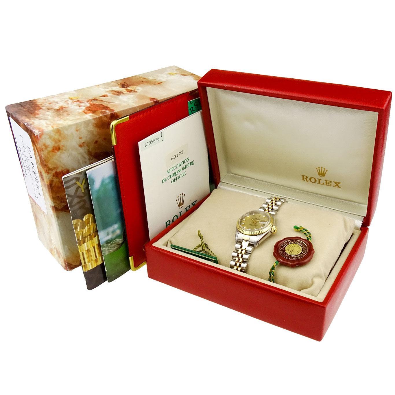 Rolex Lady Datejust Steel and Gold 69173