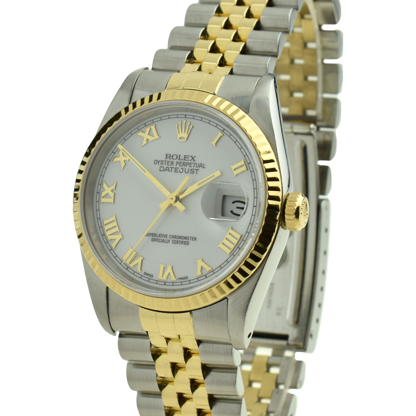 Rolex Datejust Oyster Perpetual Steel &amp; Gold 16233