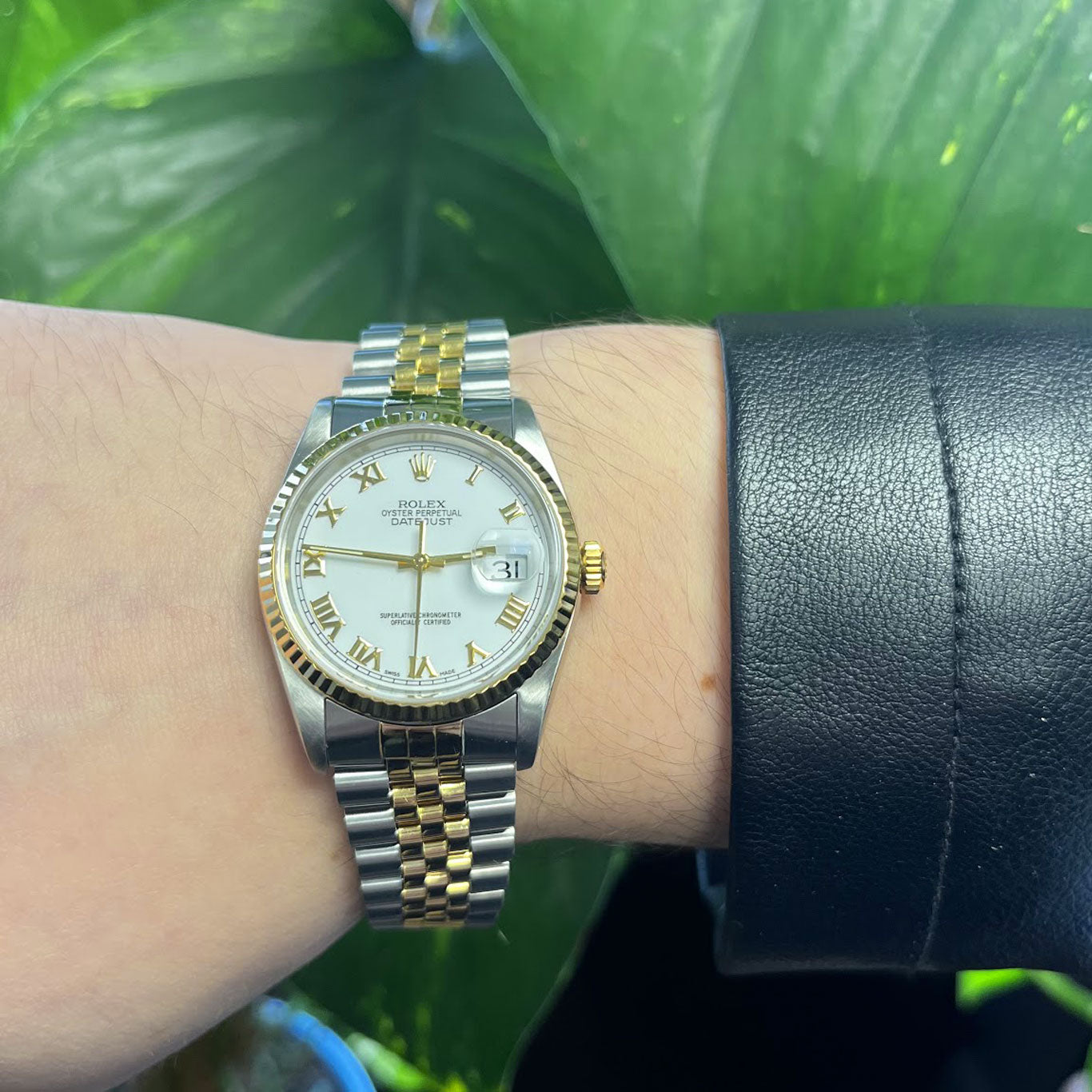 Rolex Datejust Oyster Perpetual Steel &amp; Gold 16233
