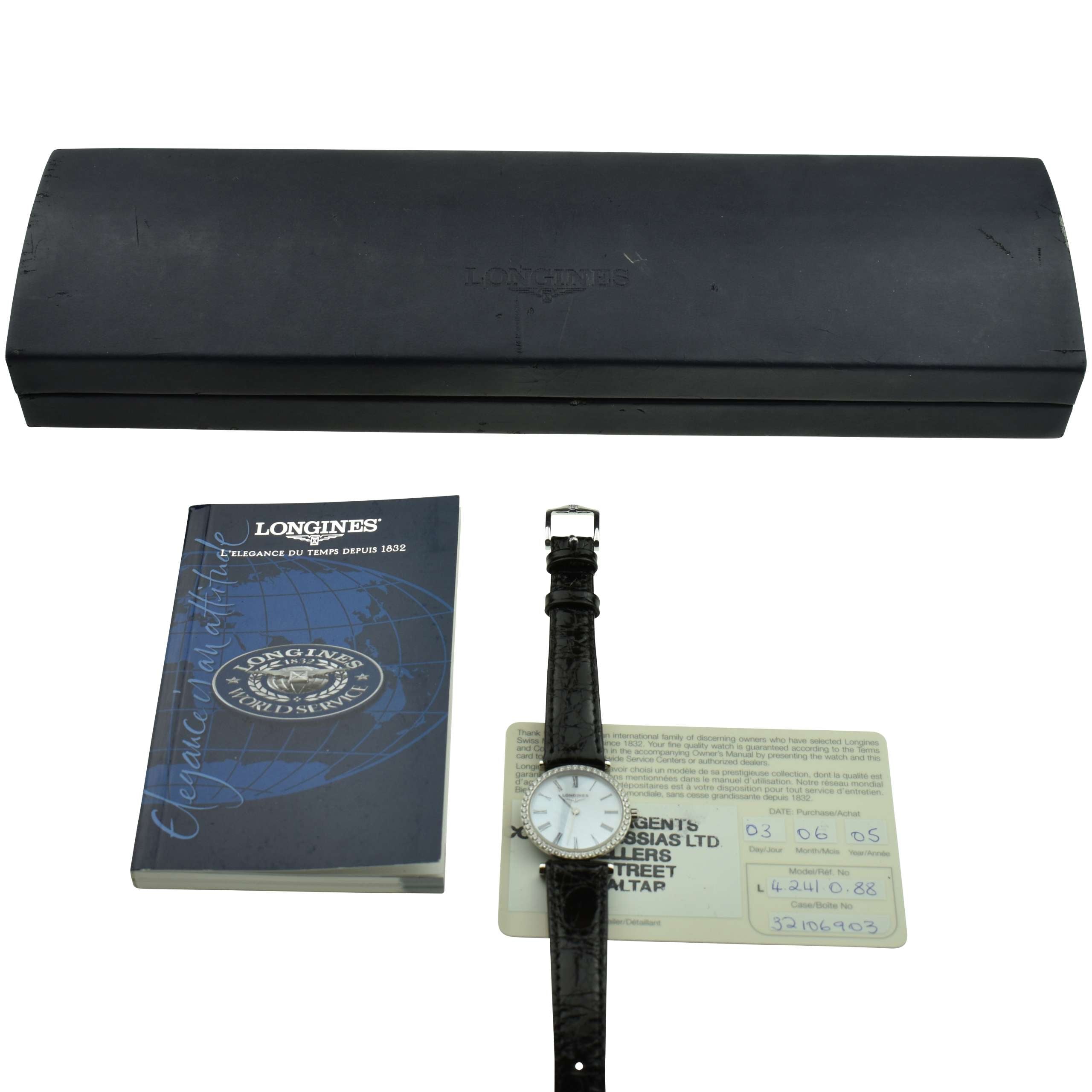 Longines La Grande Classique Diamond-Set Wristwatch