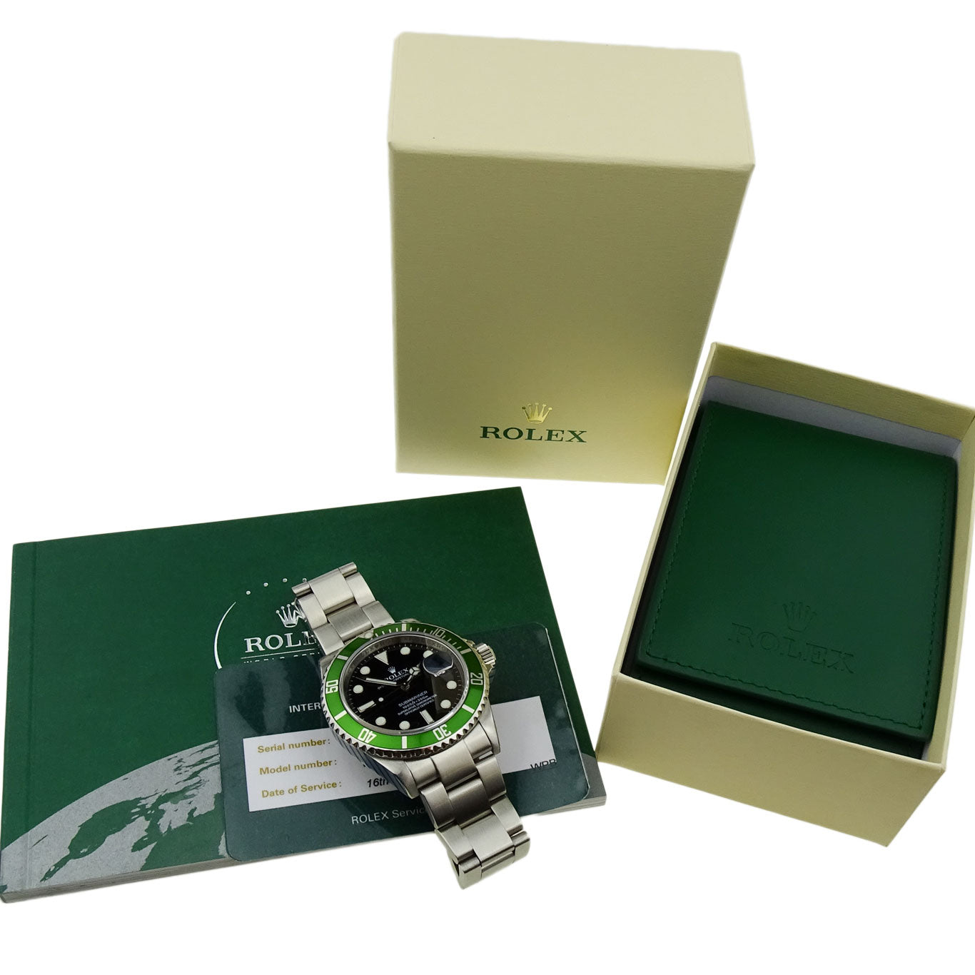 Rolex Submariner Date 'Kermit' 16610LV