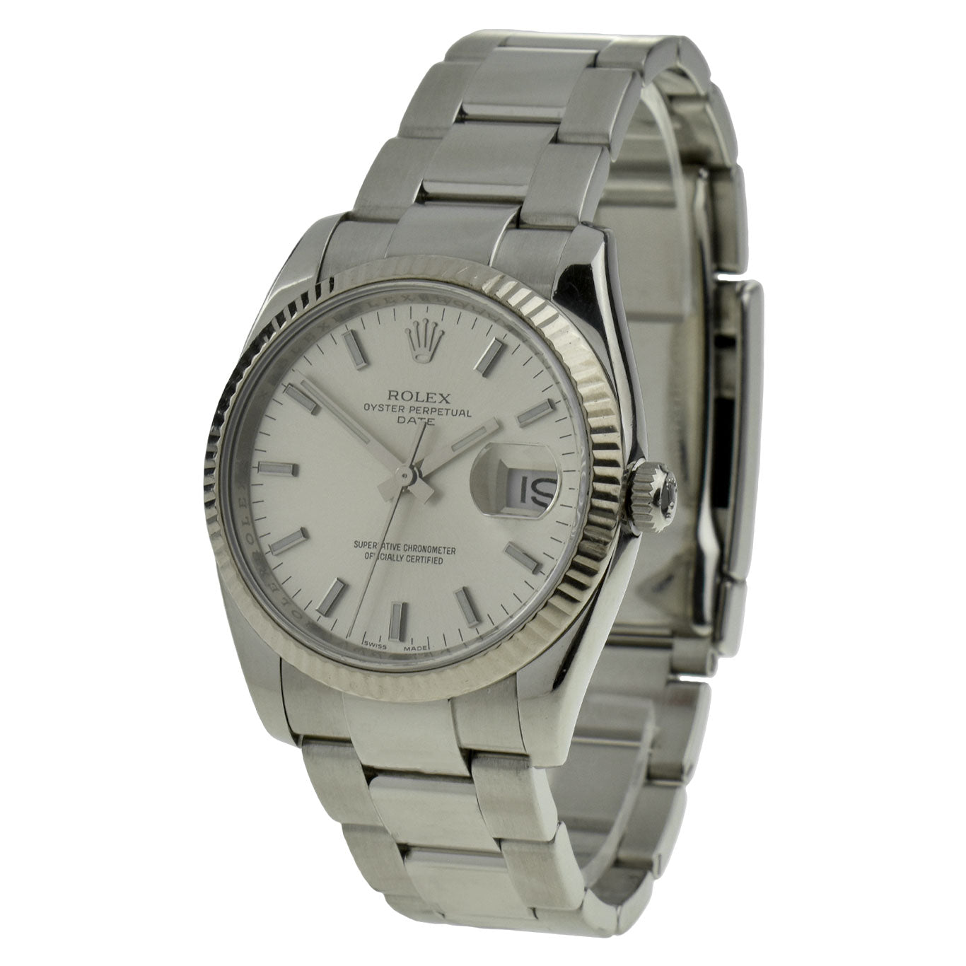 Rolex Date 34 Oyster Perpetual 115234 at Parkers Jewellers