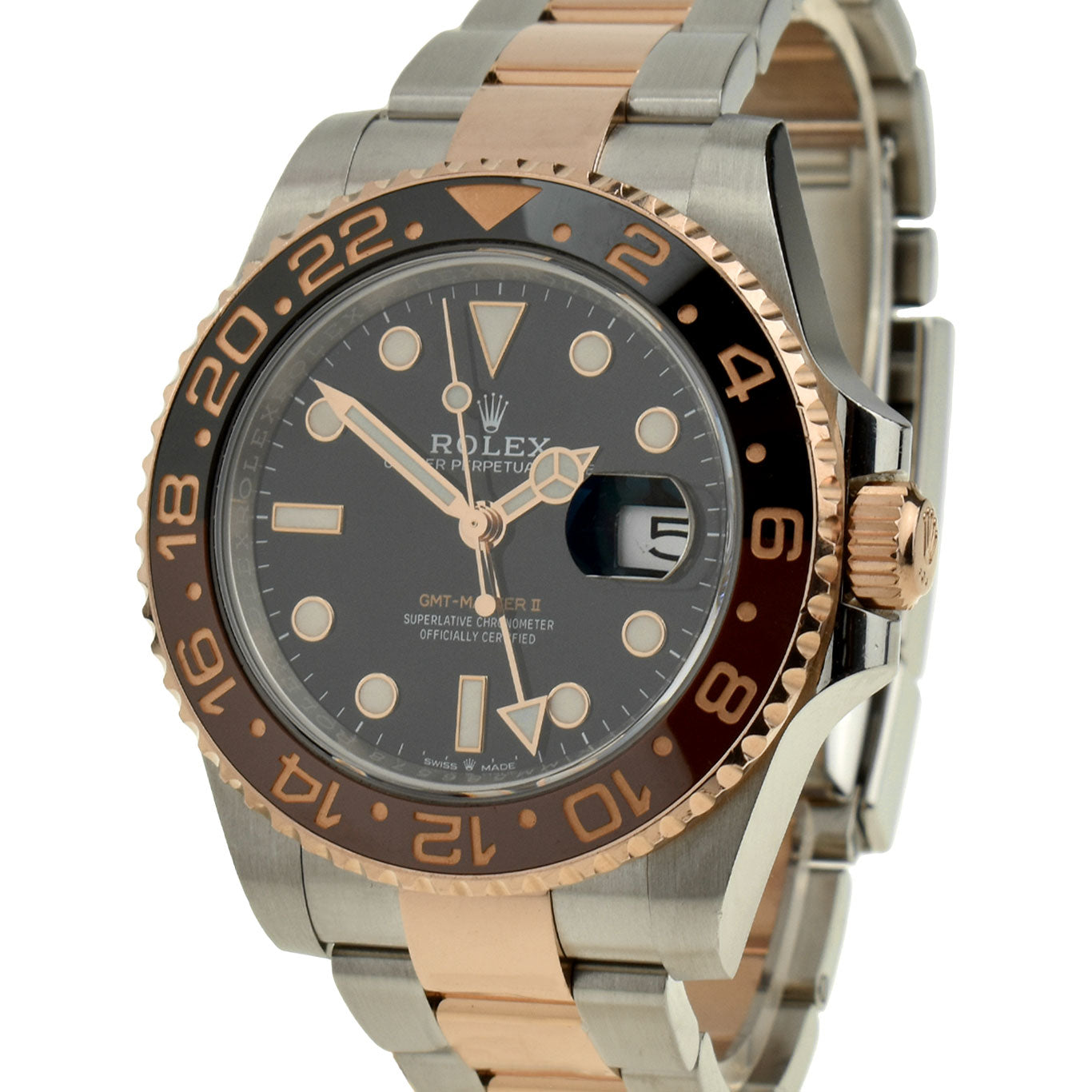Rolex GMT-Master II Steel &amp; Gold "Root Beer" 126711CHNR