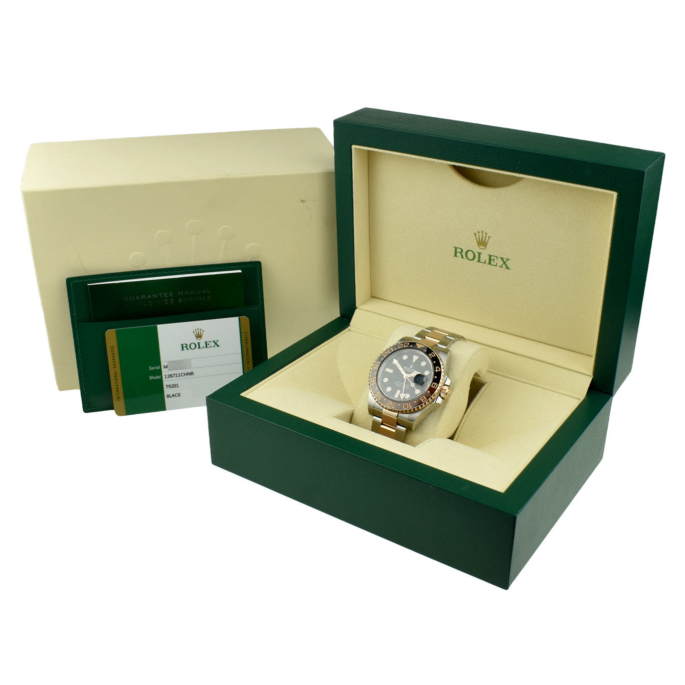 Rolex GMT-Master II Steel &amp; Gold "Root Beer" 126711CHNR