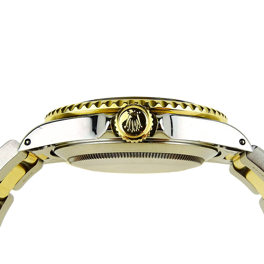 Rolex Submariner Date Steel and Gold Serti Dial 16613