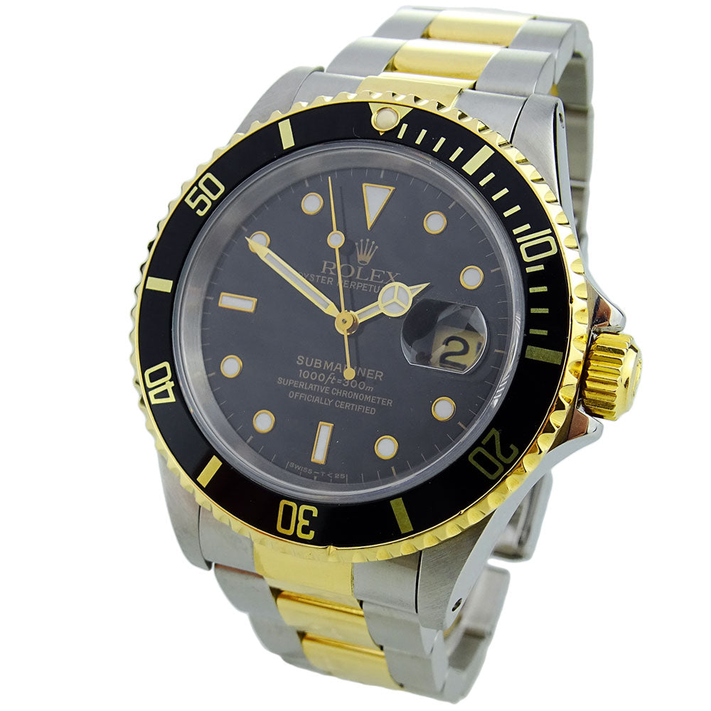 Rolex Submariner Date Steel and Gold 16613
