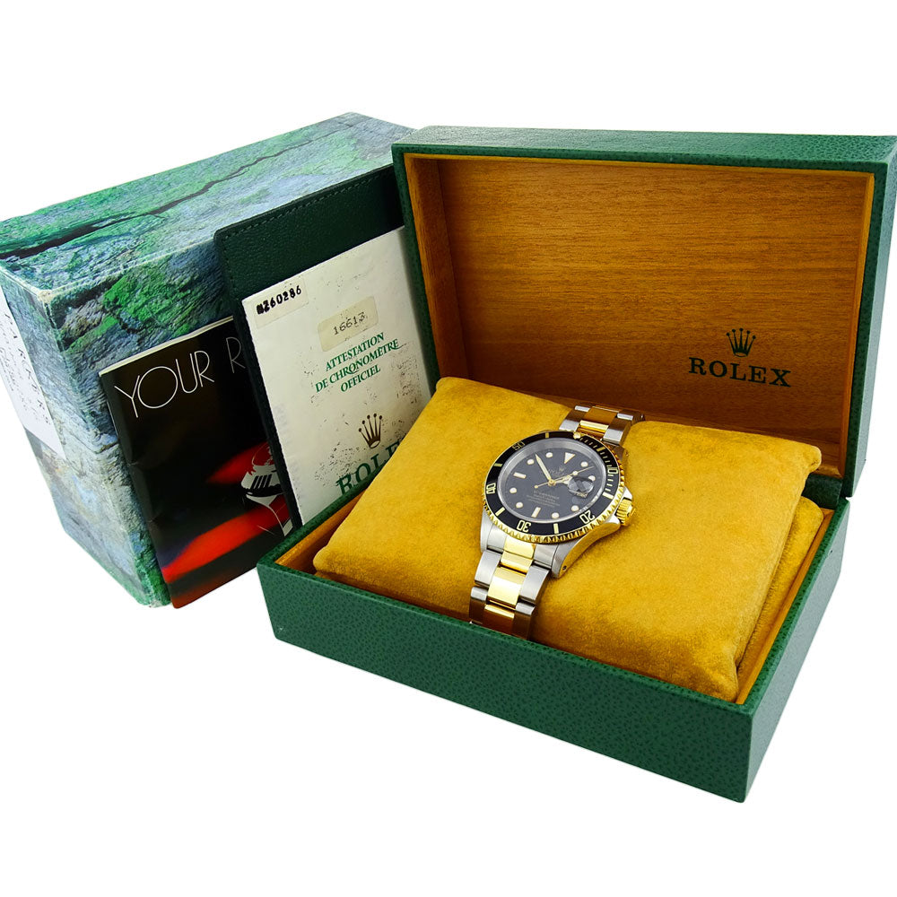Rolex Submariner Date Steel and Gold 16613