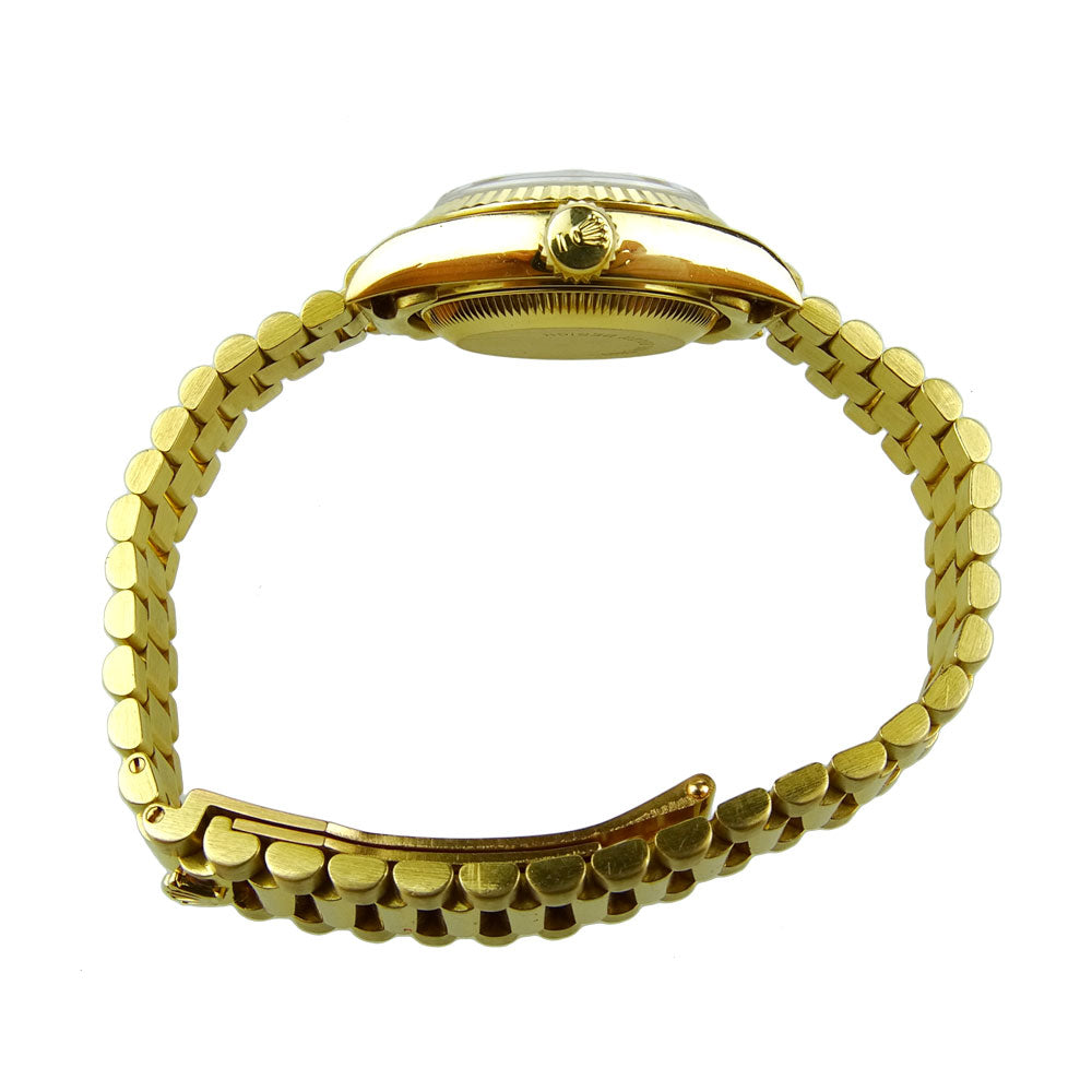 Rolex Lady Datejust Diamond Dot 18k Gold 69178