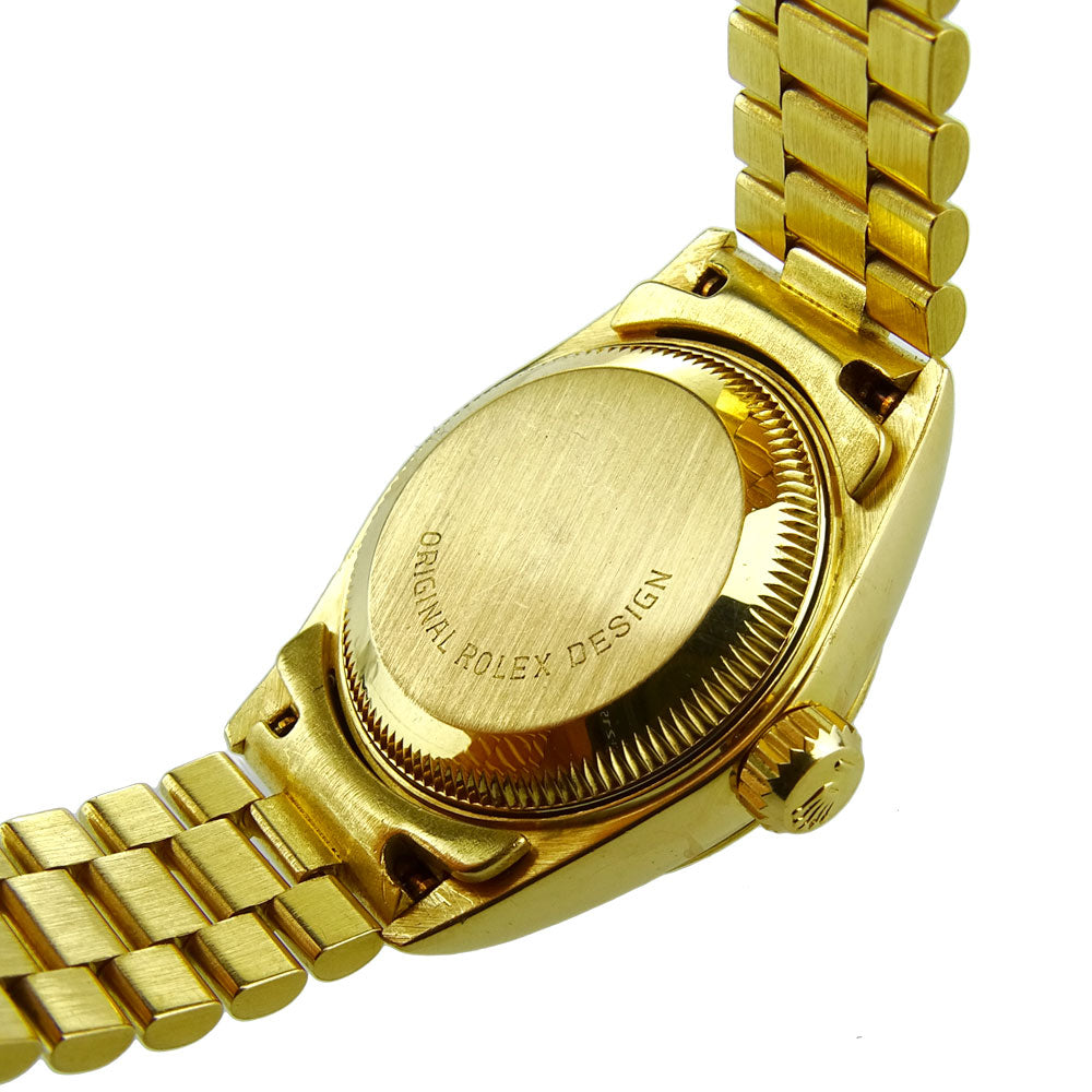 Rolex Lady Datejust Diamond Dot 18k Gold 69178