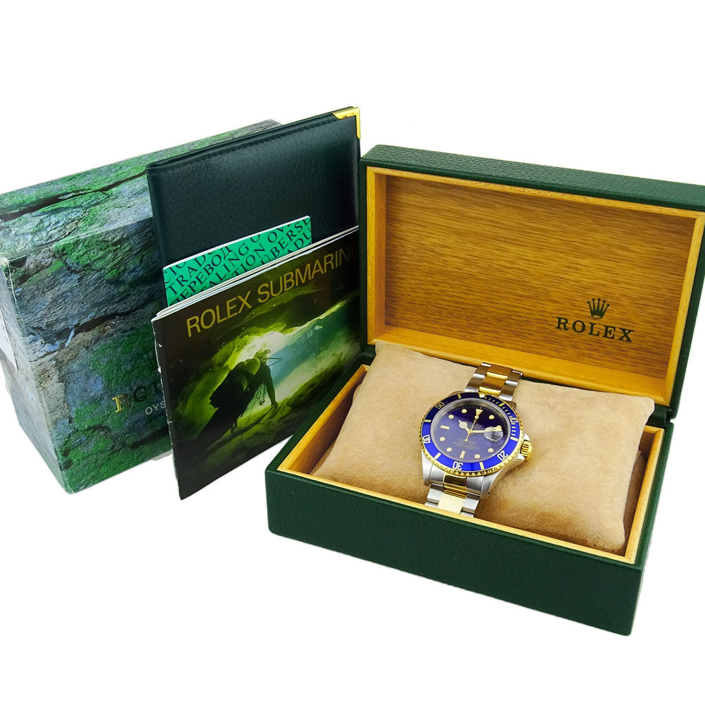 Rolex Submariner Date Steel and Gold 16613