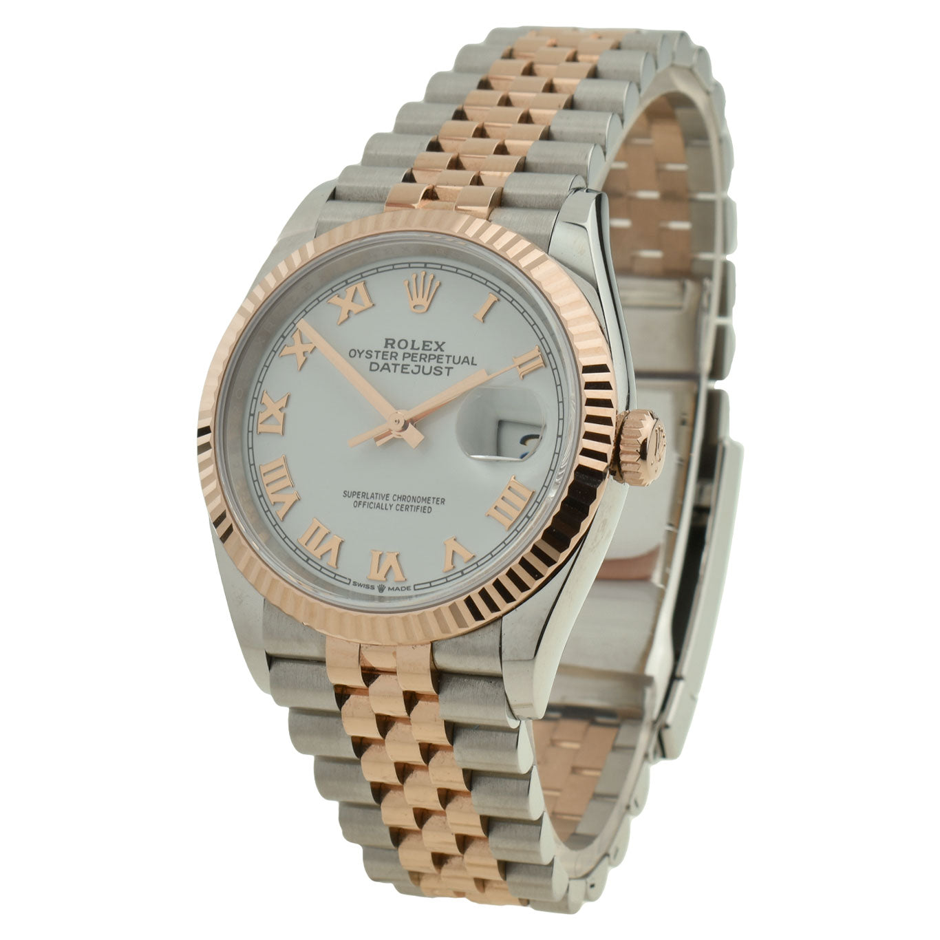 Rolex Datejust 36 Steel & Rose Gold 126231 at Parkers Jewellers