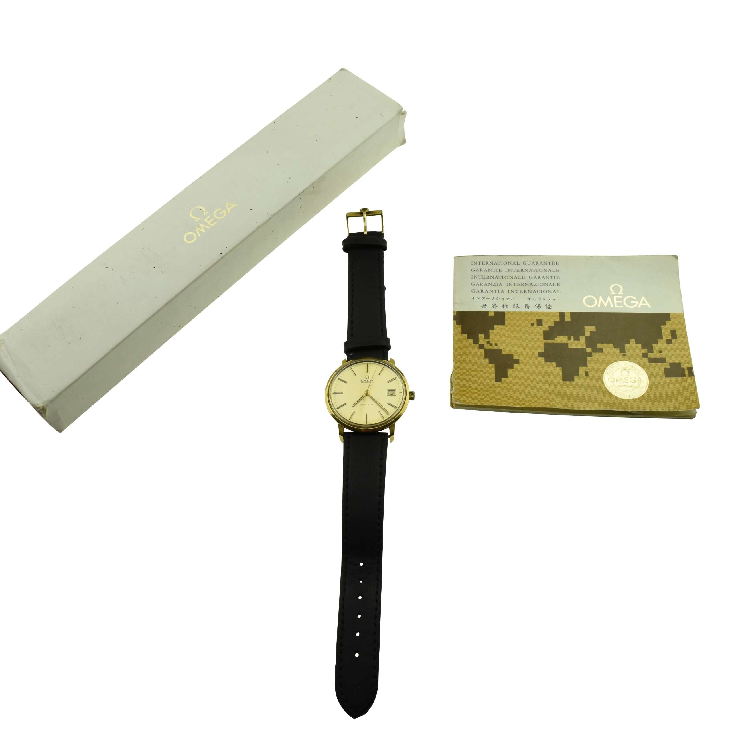 Omega De Ville 18ct Yellow Gold 166.134