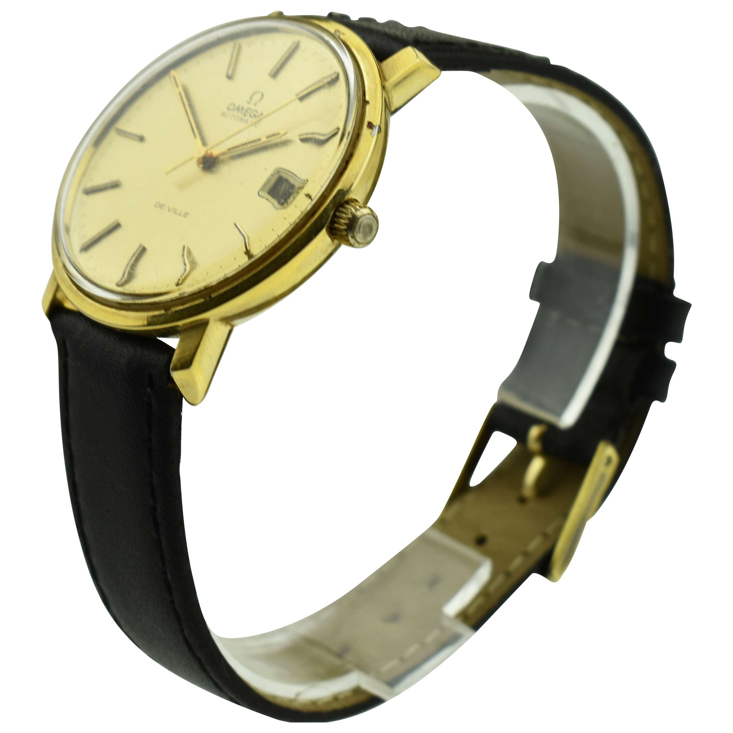 Omega De Ville 18ct Yellow Gold 166.134