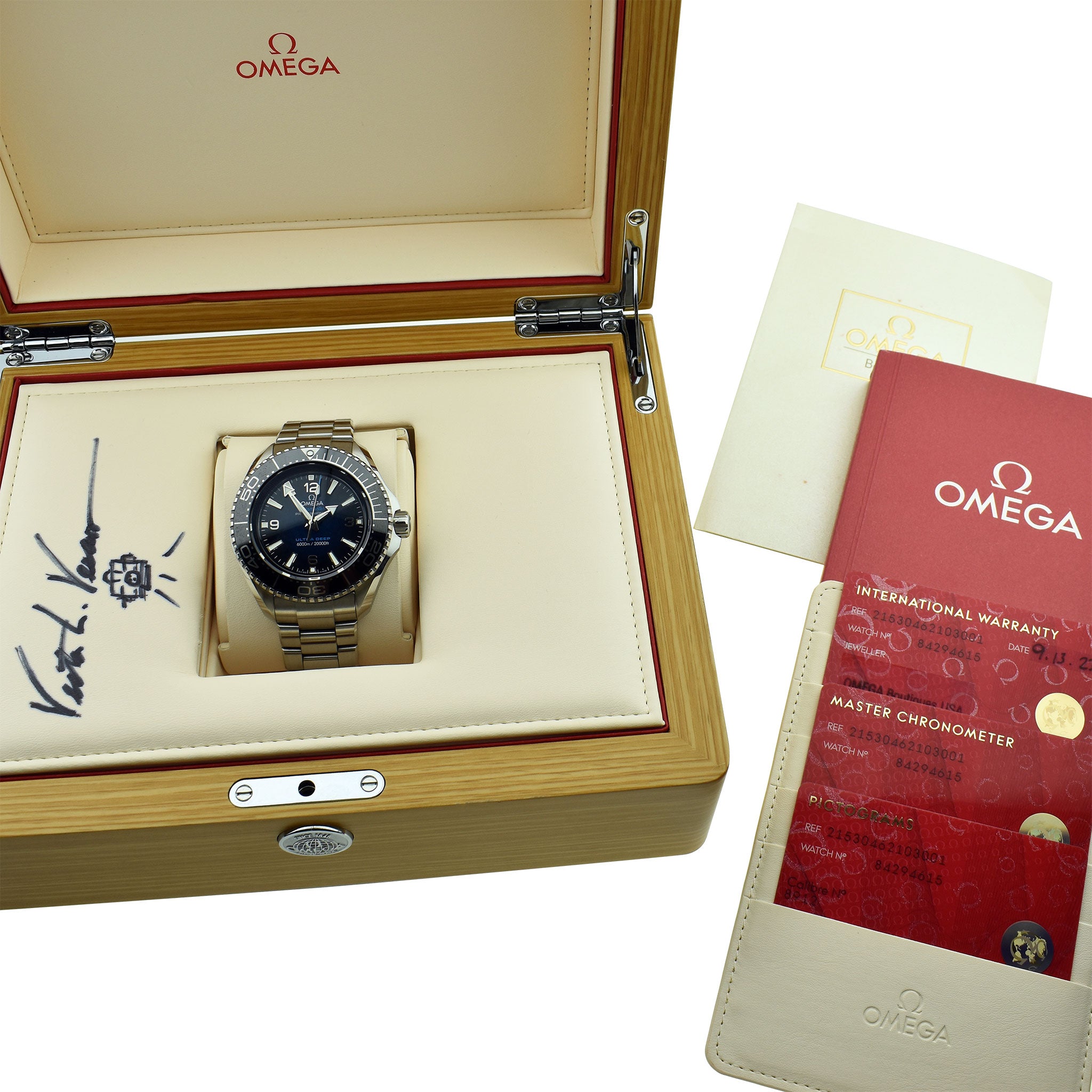 Omega Seamaster Ultra Deep 6000M 215.30.46.21.03.001