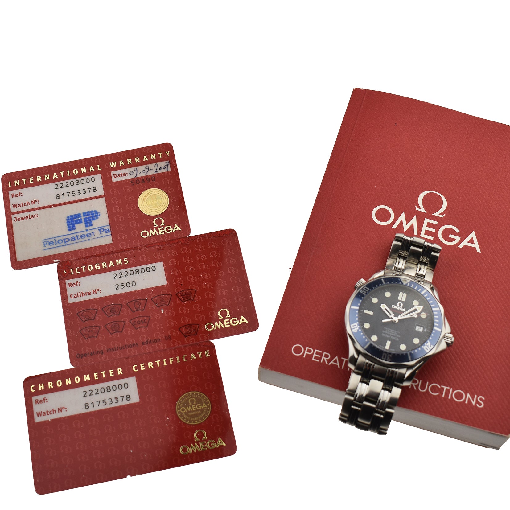 Omega Seamaster Professional 300m 2220.80.00