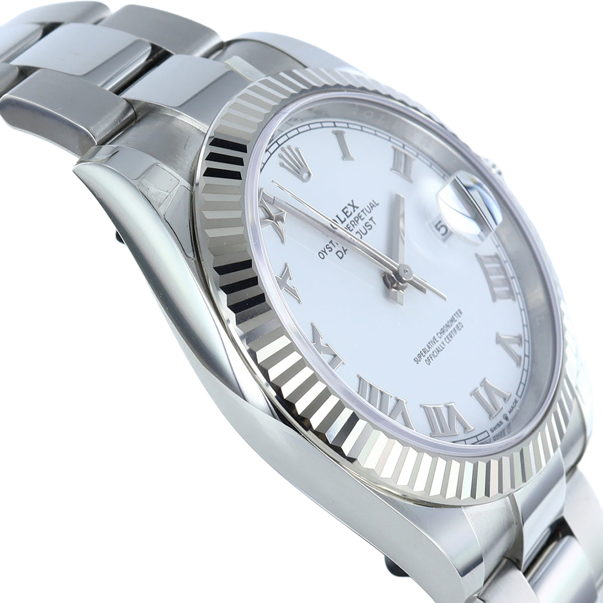 Rolex Datejust 41 Stainless Steel & White Gold 126334