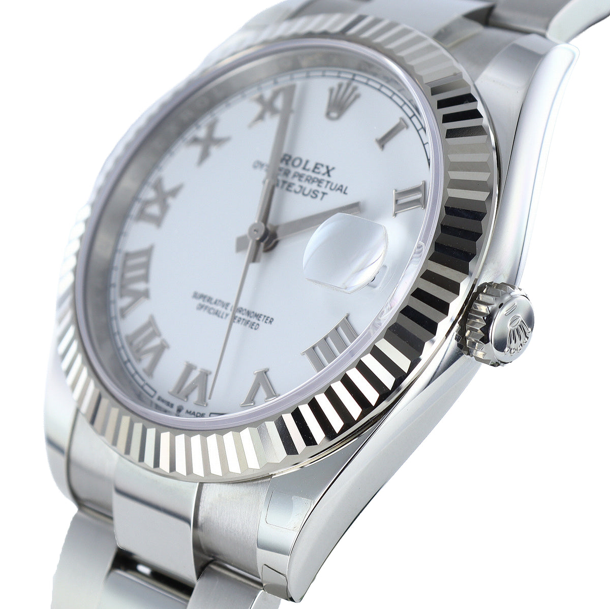 Rolex Datejust 41 Stainless Steel & White Gold 126334