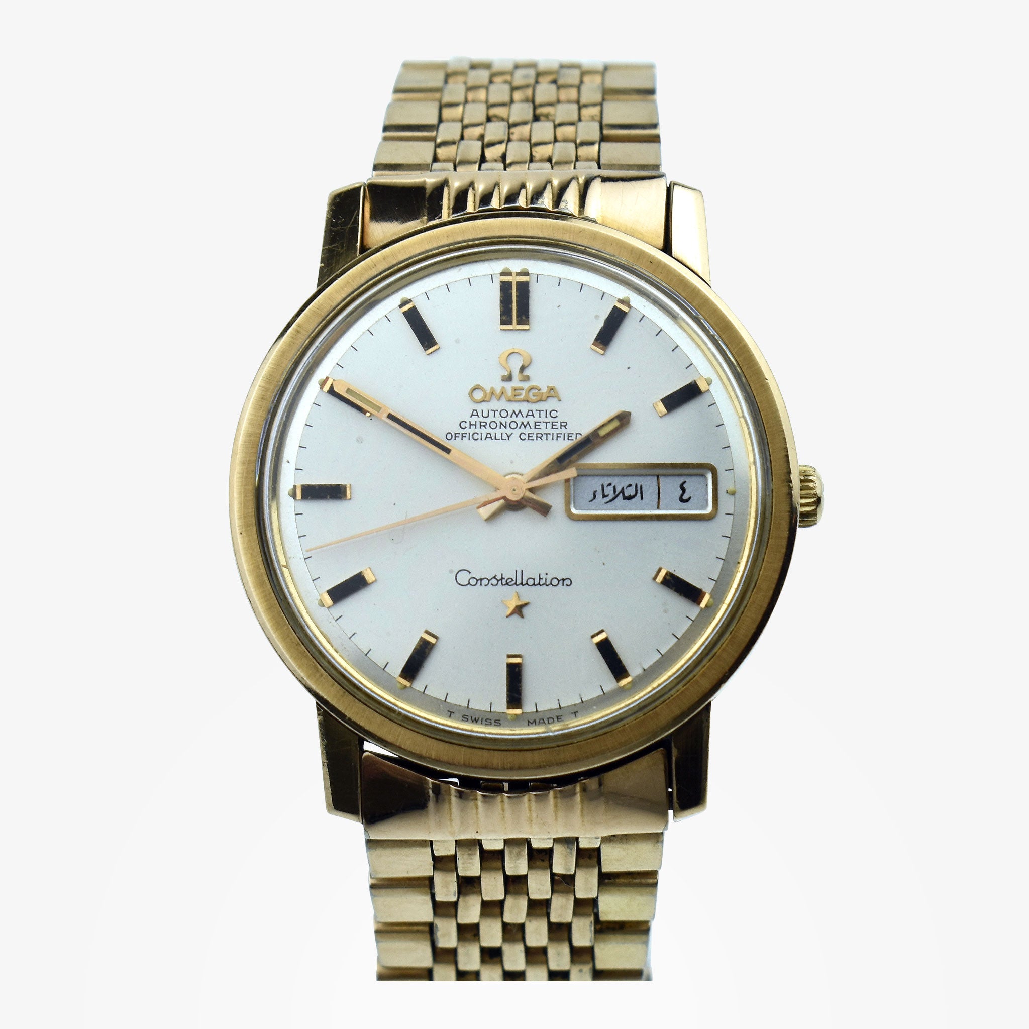 Omega Constellation Arabic Day-Date 168.016