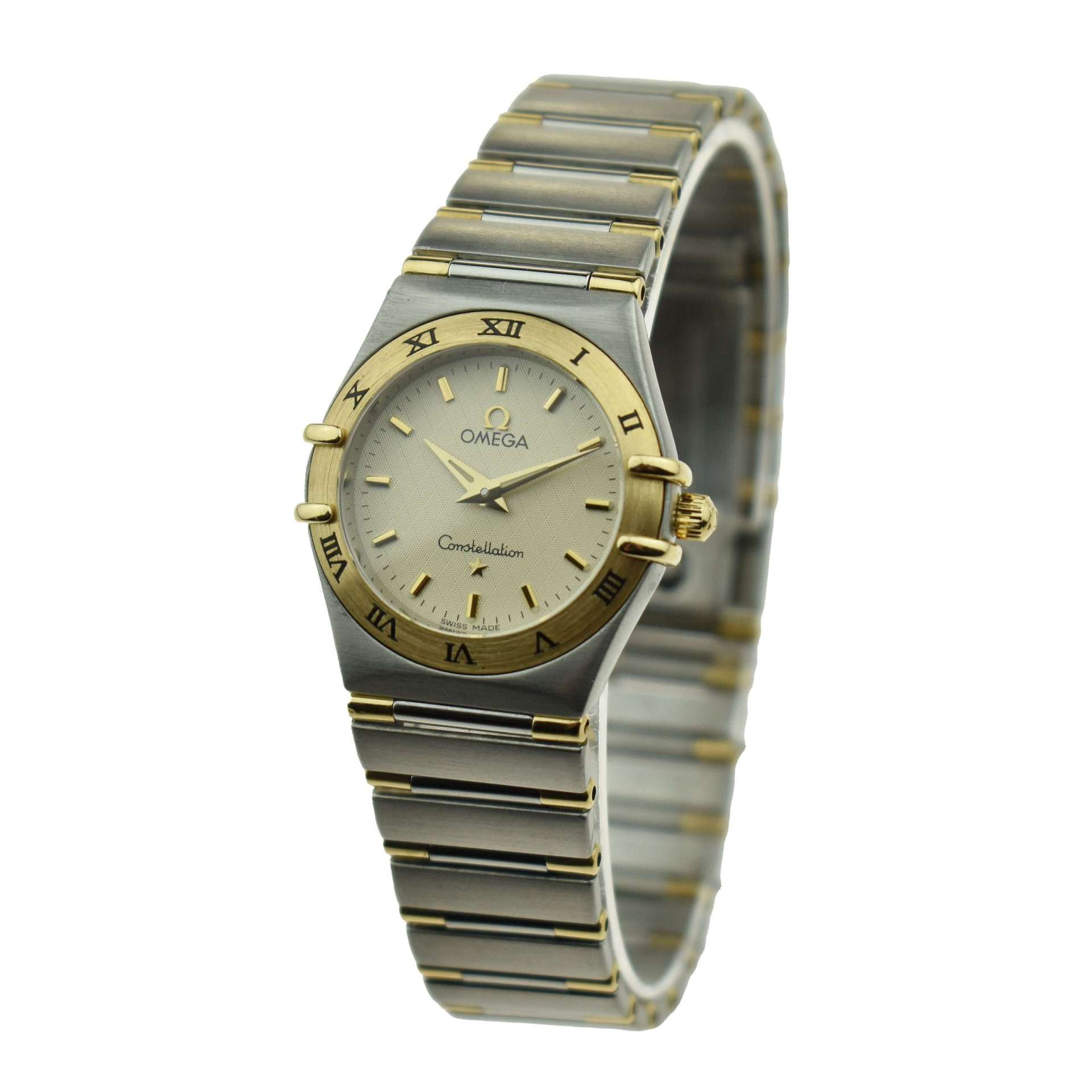Omega Constellation Steel & Gold Ladies 1372.30.00