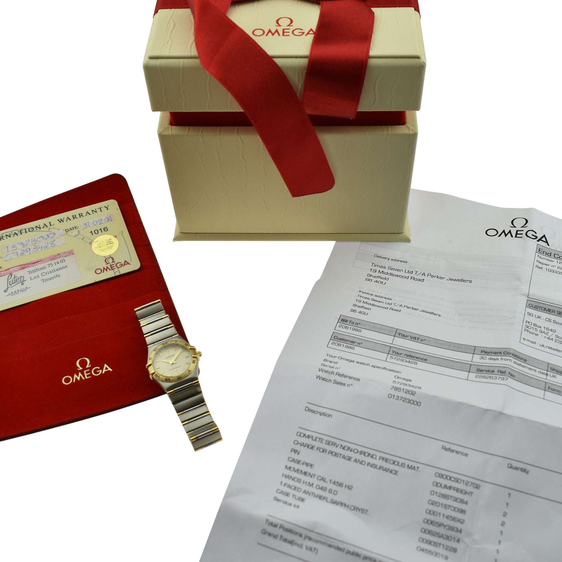 Omega Constellation Steel & Gold Ladies 1372.30.00
