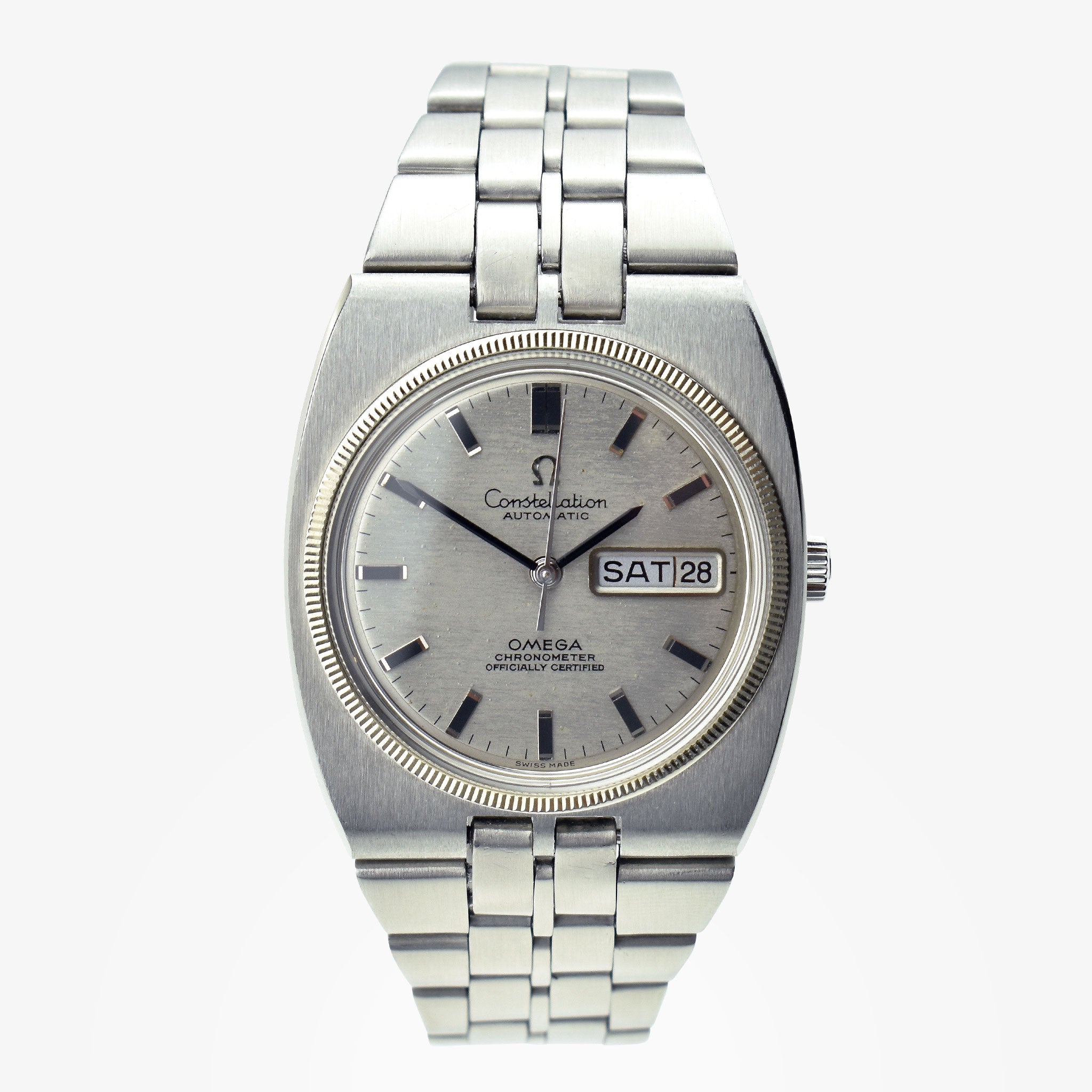 Omega Constellation Chronometer Day Date 168.045