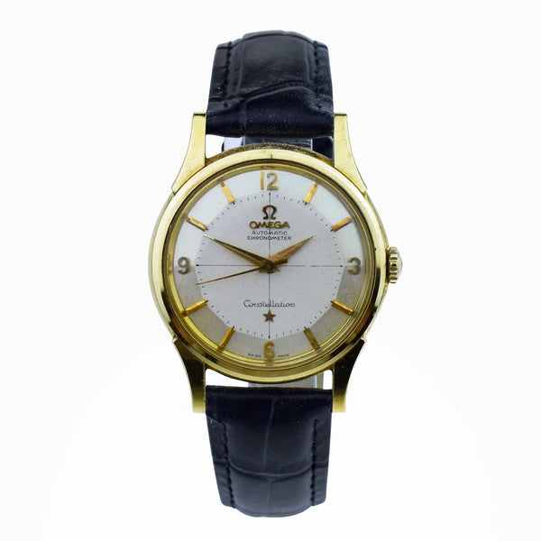 Omega Constellation Pie-Pan 18ct Gold 14381-2