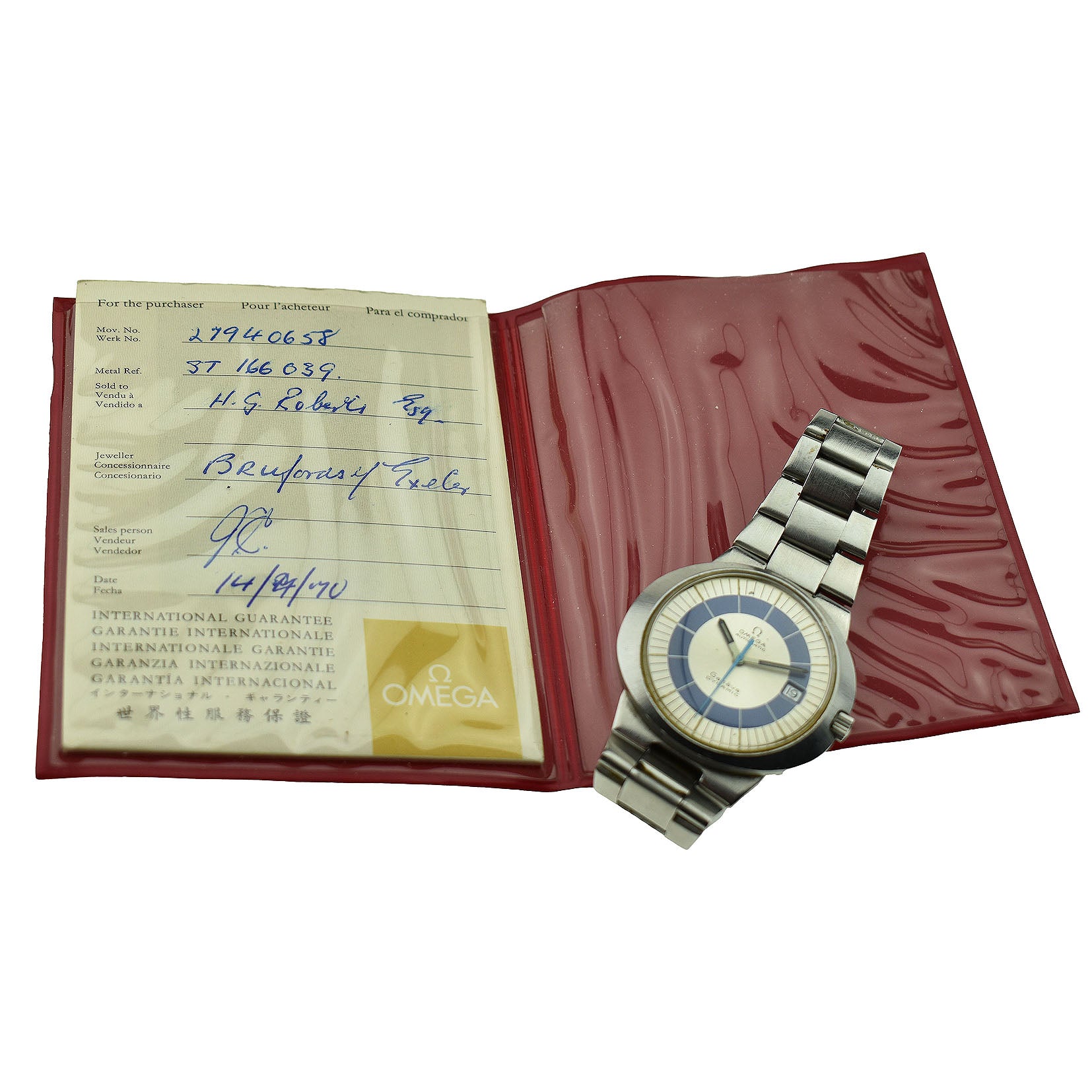 Omega Geneve Dynamic Automatic 166.039