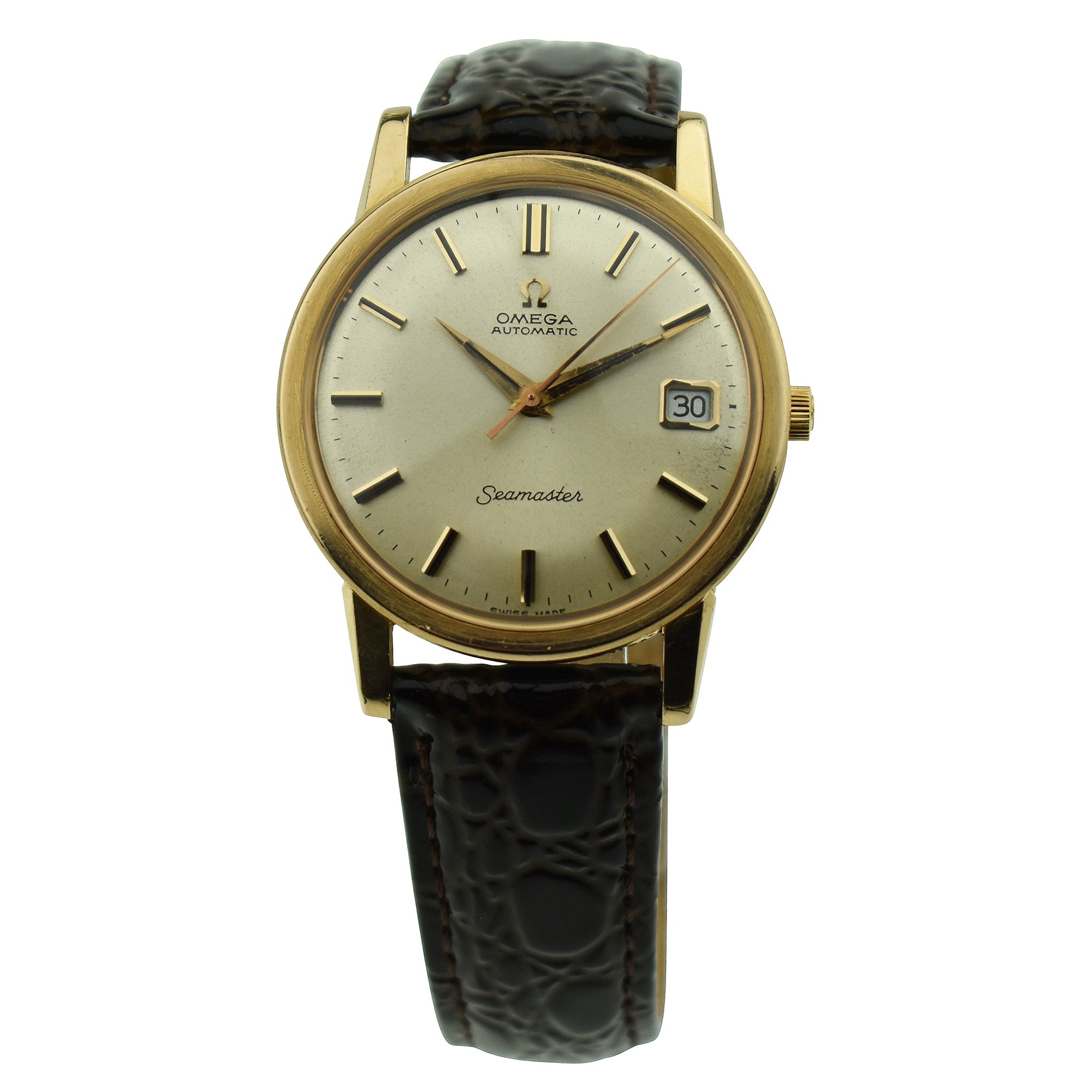 Omega Seamaster Automatic Rose Gold 166.003