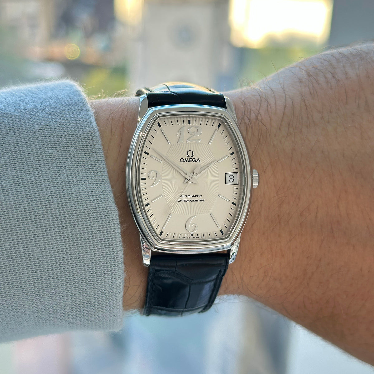 Omega De Ville Prestige Chronometer Tonneau 166.1220