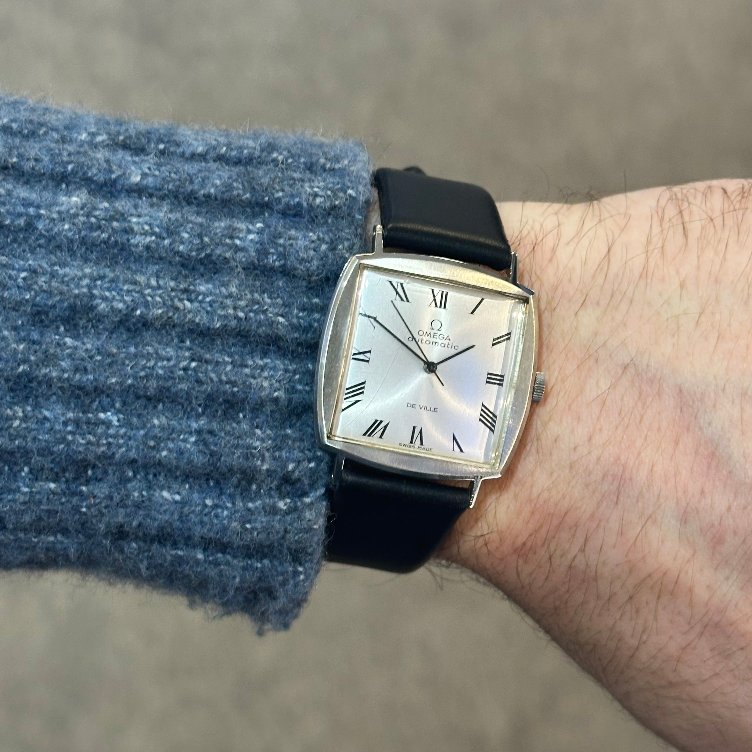 Omega De Ville Square Automatic 166.022